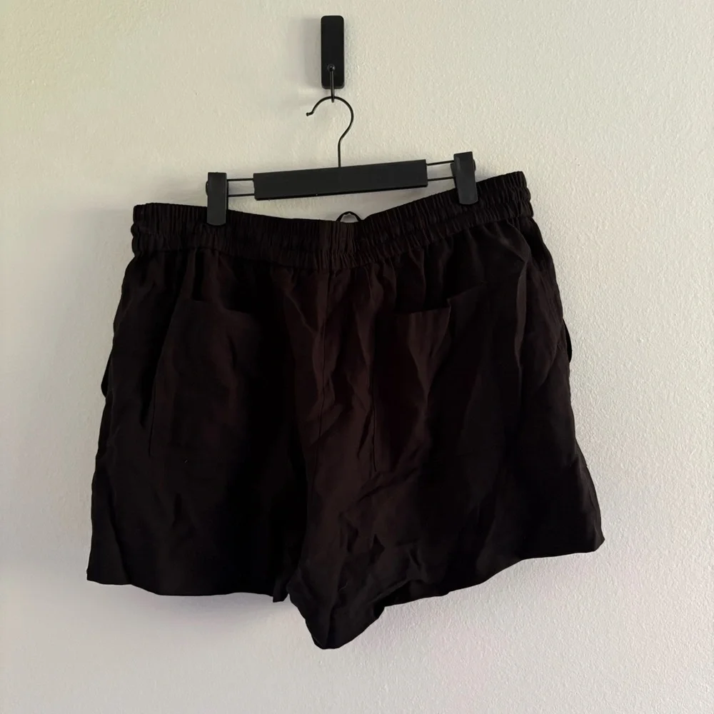 Kersh •‎ Black Drawstring Shorts